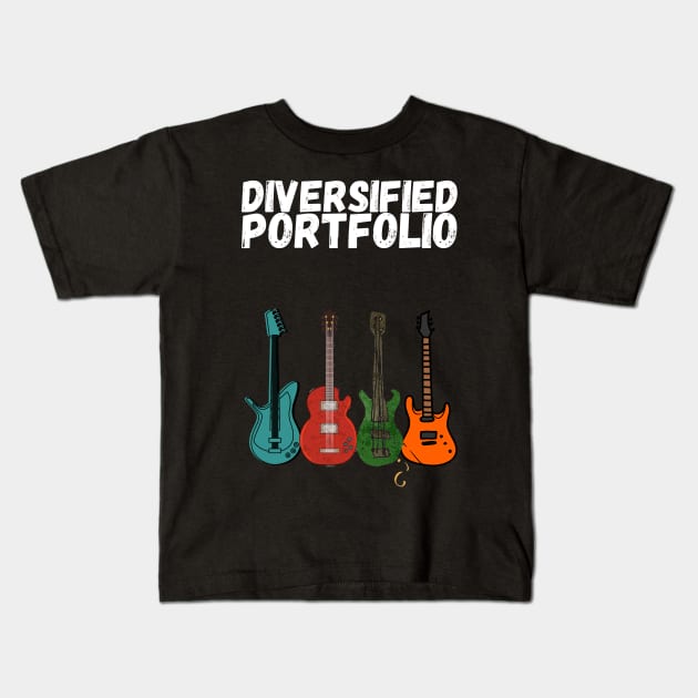 Diversified Portfolio Kids T-Shirt by maxdax